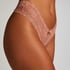 V-shape Mesh Brazilian, Pink