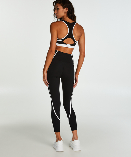 HKMX The Spirit Level 2 Sports Bra, Black