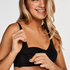 Alisa Non-Padded Nursing Bra, Black