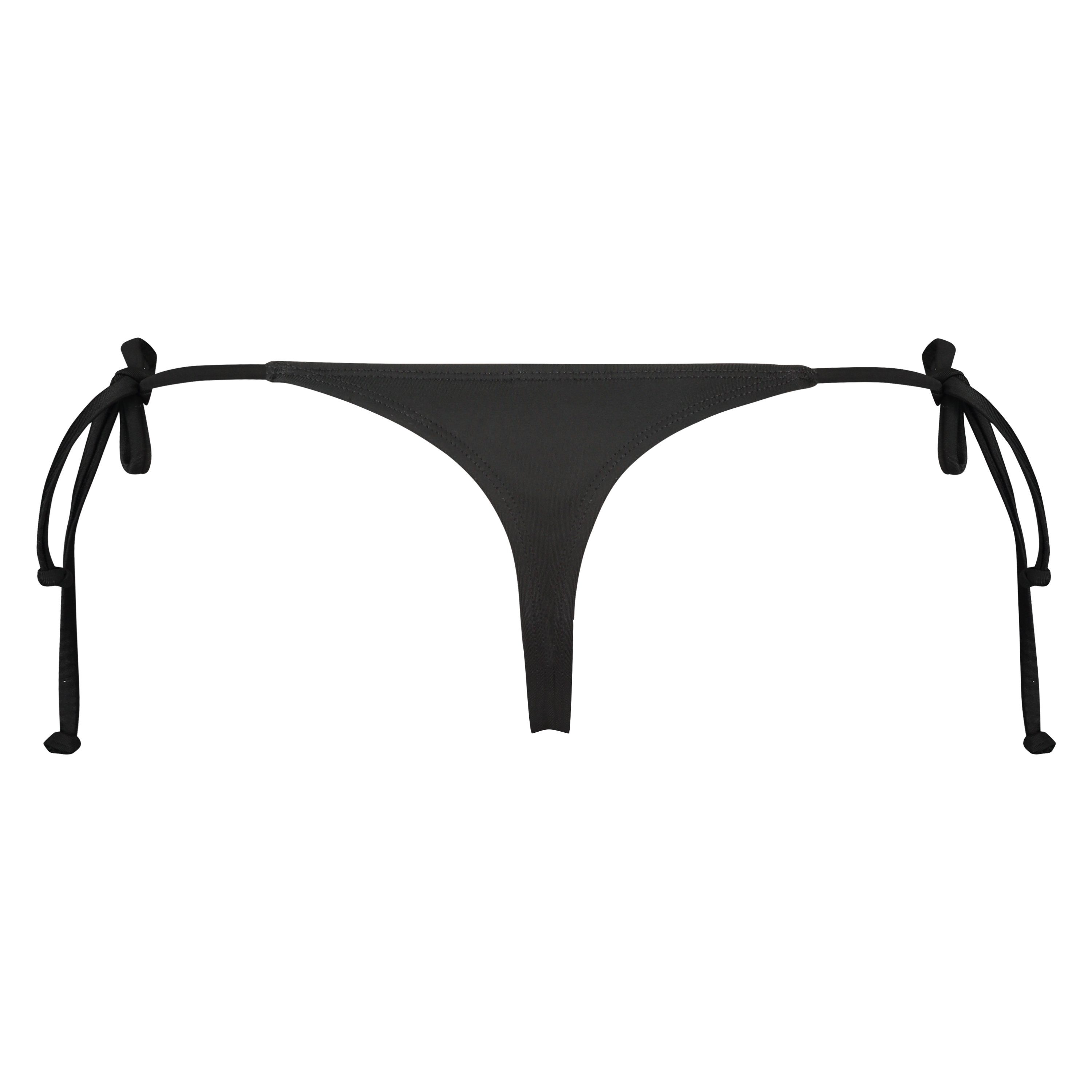 Sunset Dream Thong Bikini Bottoms, Black, main