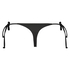 Sunset Dream Thong Bikini Bottoms, Black