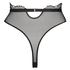 Akira High Leg Thong, Black
