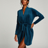 Velours Bathrobe, Blue