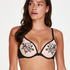 Florence Padded Push-up Underwired Bra, Black
