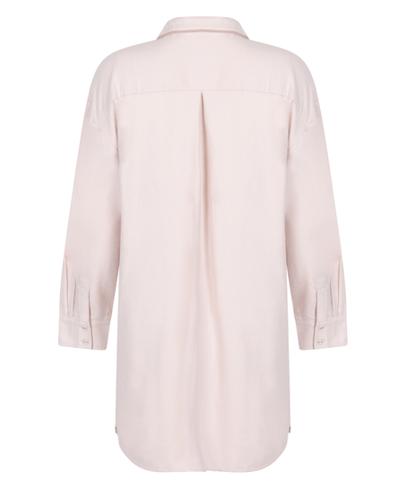 Flannel Nightshirt, Purple