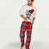 Men's pyjama set, Red