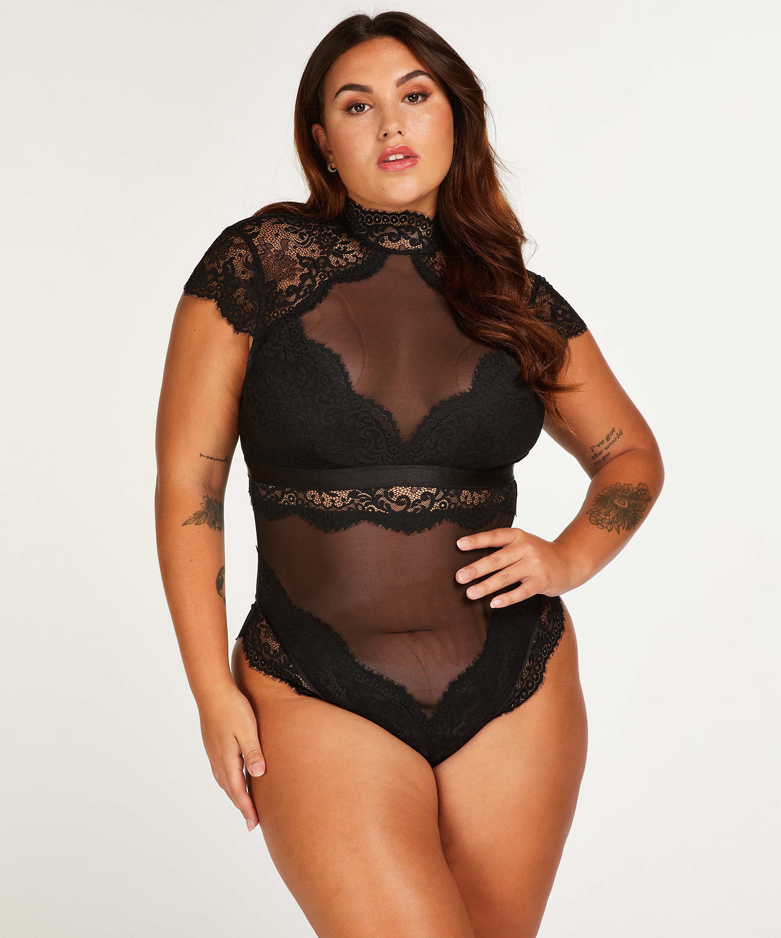Emily Bodysuit, Black, main