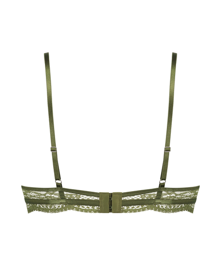 Isabelle Non-Padded Underwired Bra, Green