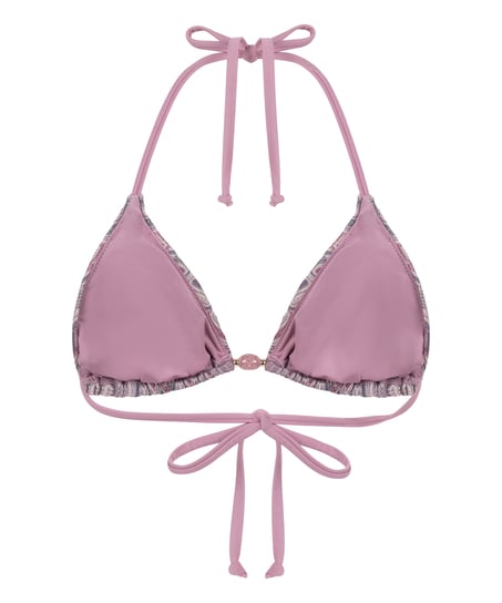 Cali Triangle Bikini Top, Pink