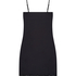 Nova Jersey Slip Dress, Black