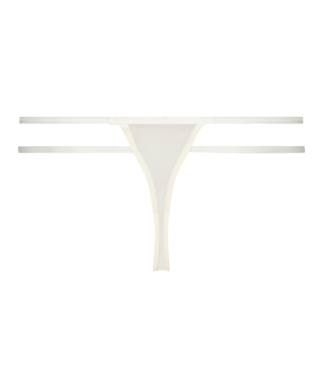 Miley thong, White