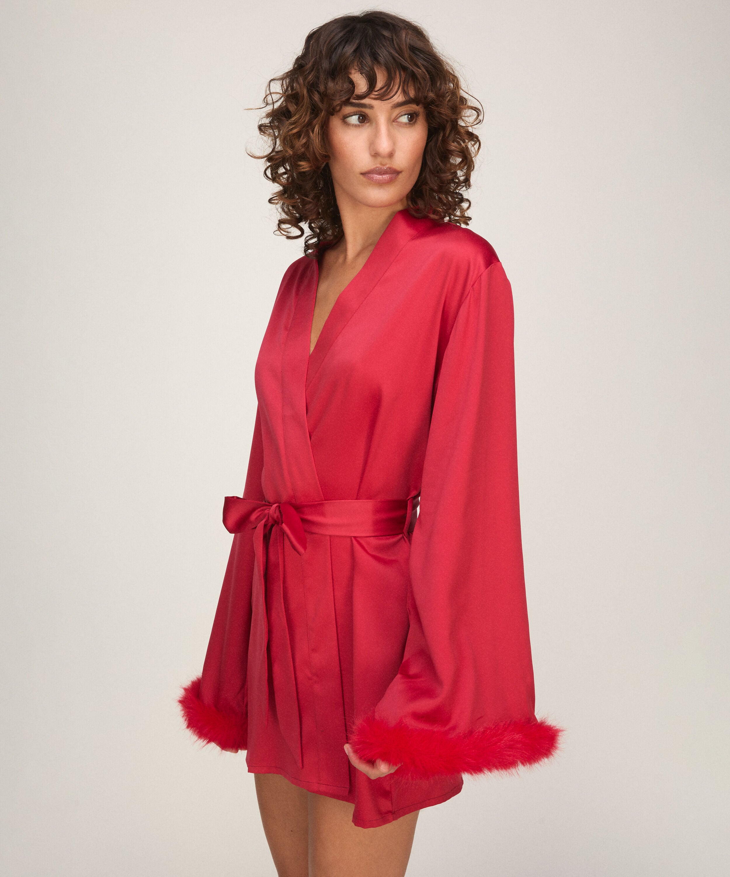 Kimono Noelle, Red Kimono Noelle, Red