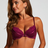 Sia Padded Underwired Bra, Purple