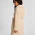 Robe Zip Up Fleece, White