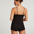 Cami Short Pyjama Set, Black
