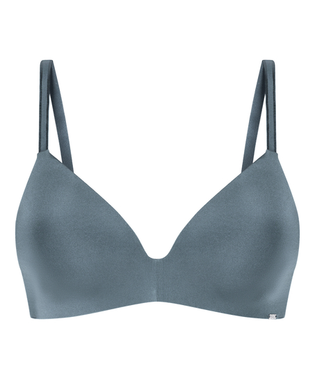 Mona Padded Non-wired Bra, Blue