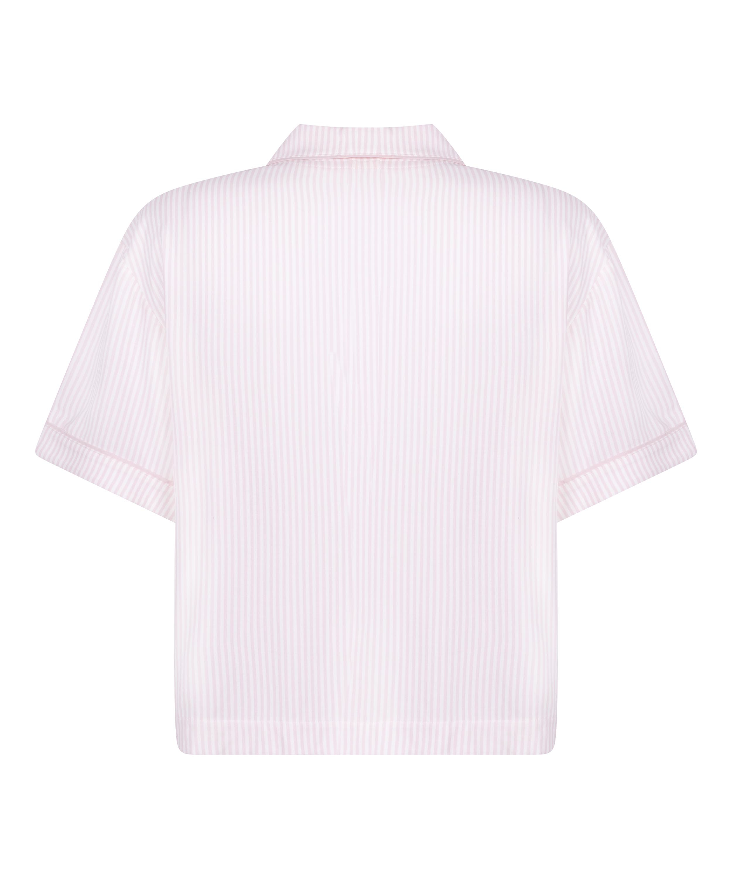 Pyjama short sleeve jacket, Pink, main