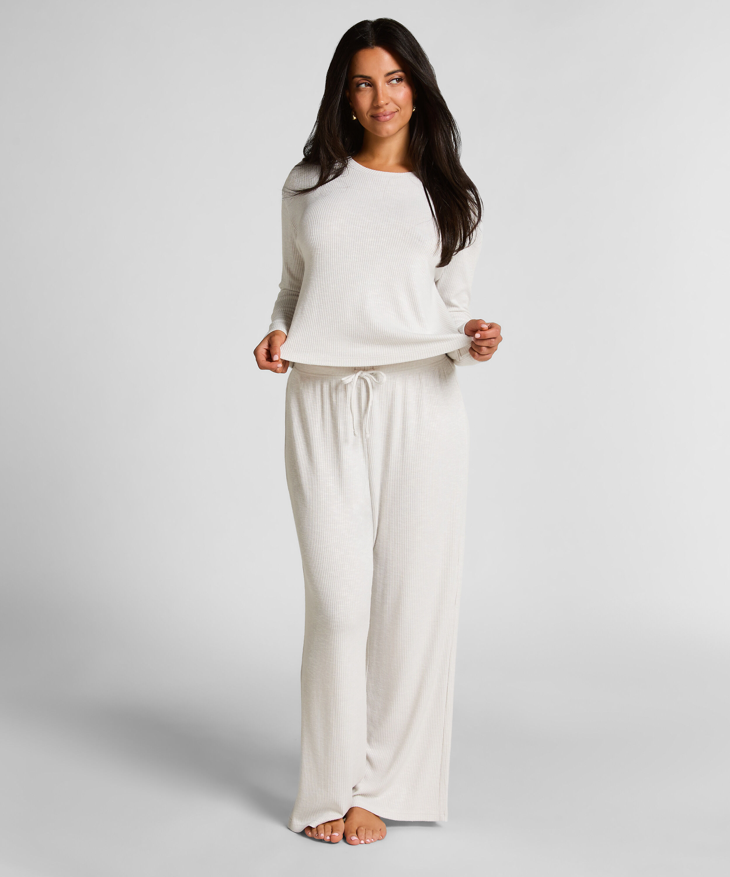 Long-Sleeved Pyjama Top