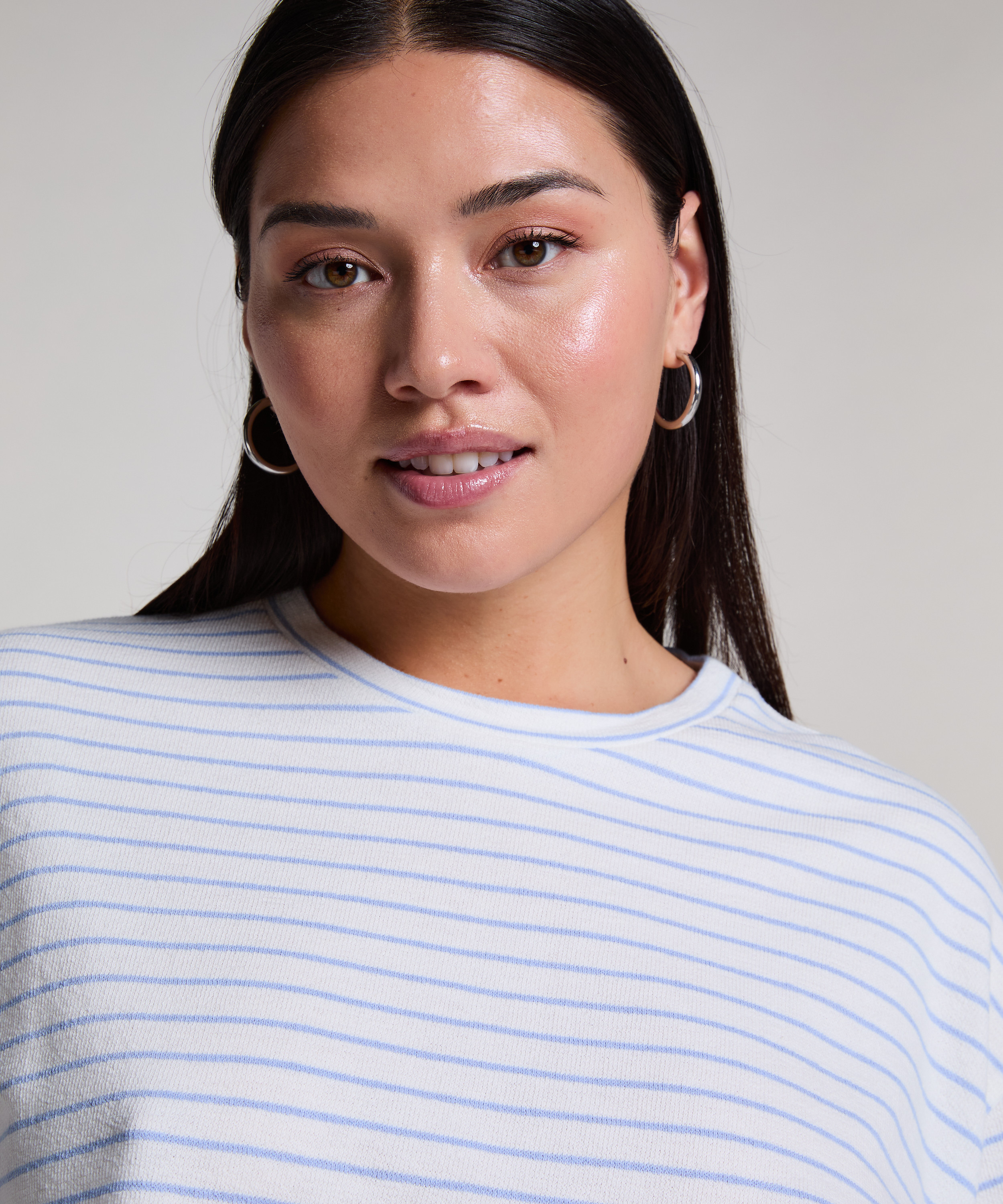 Pyjama Top, Blue, main