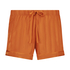 Satin pyjama shorts, Orange