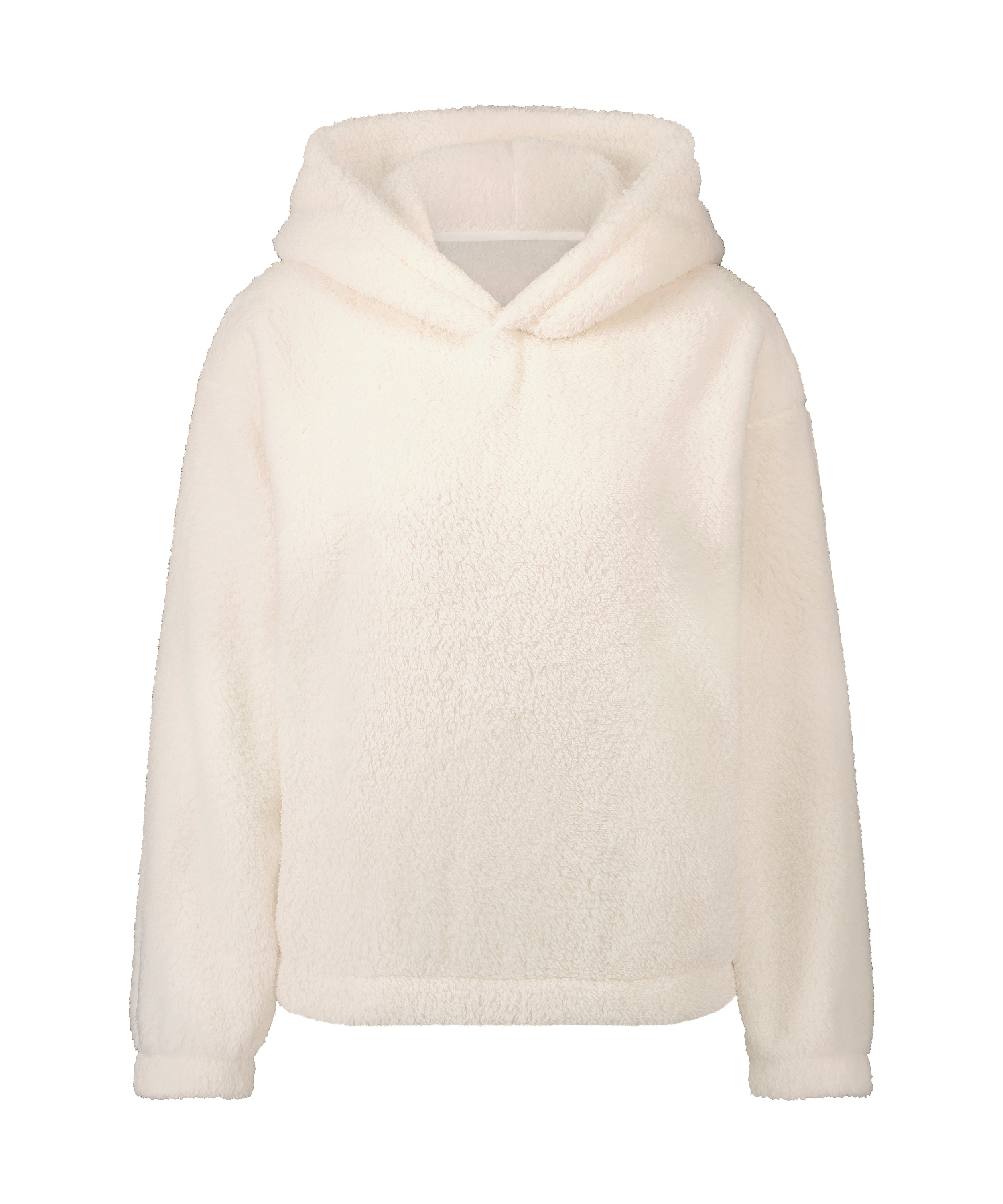 Snuggle Hoodie Fleece, White, main