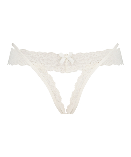 Willow Low RiseThong, White