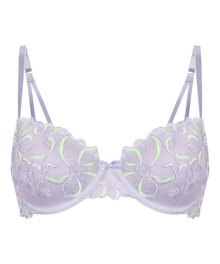 Lauren Padded Underwired Bra, Purple