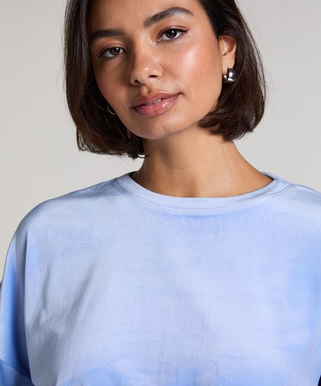 Velours Top, Blue