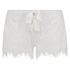 Lace Shorts, White