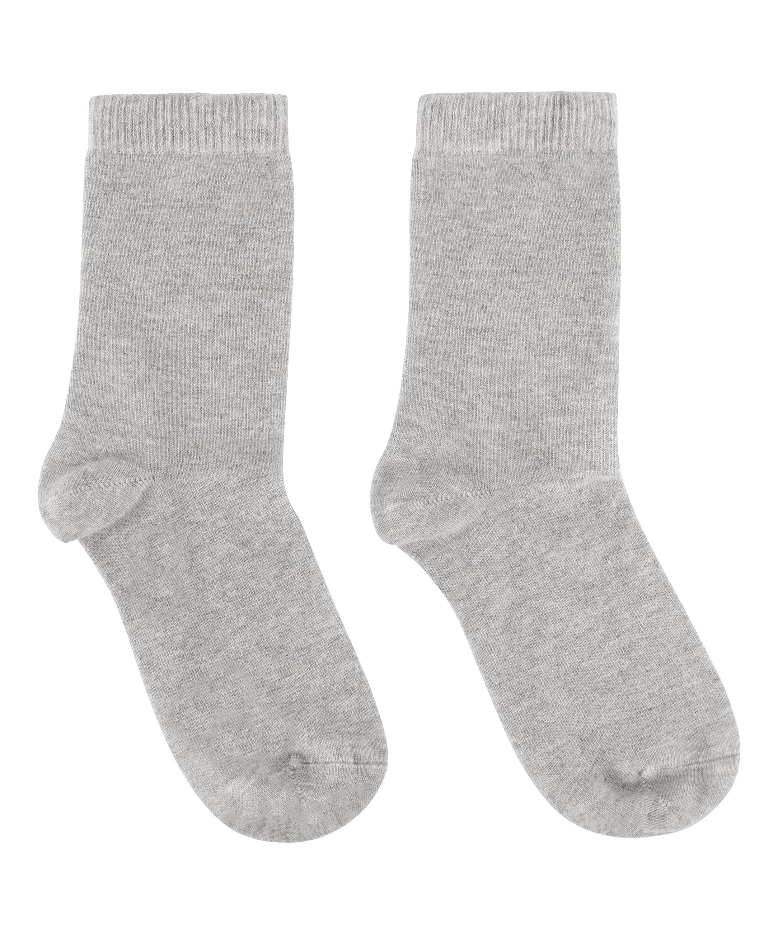 Modal Crew Socks, Grey