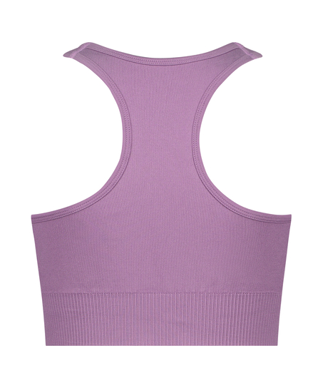 HKMX Seamless Sports Bra, Purple