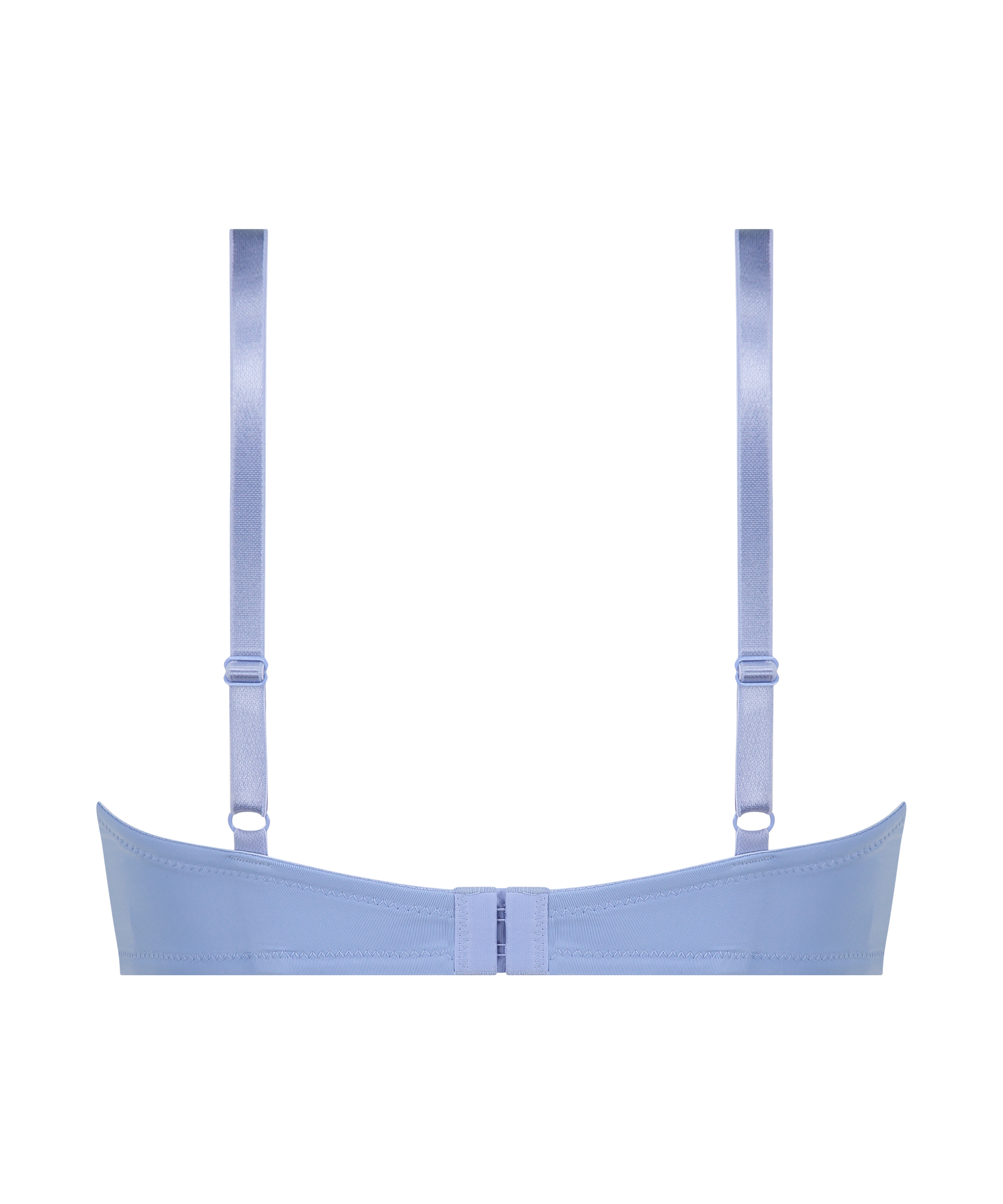 Plunge Padded Underwired Bra, Blue, main