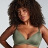 Mona Padded Non-wired Bra, Green