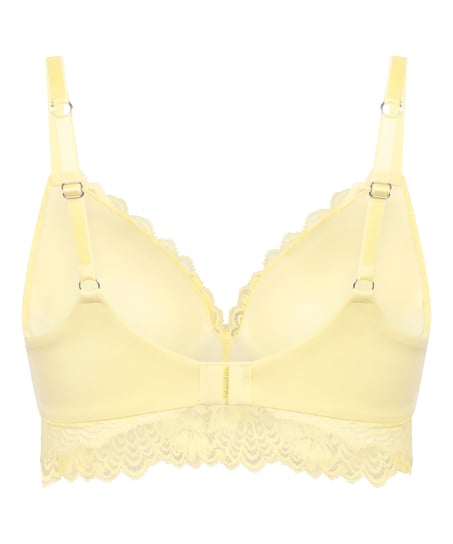 Andrea Padded Non-Wired Bra, Yellow