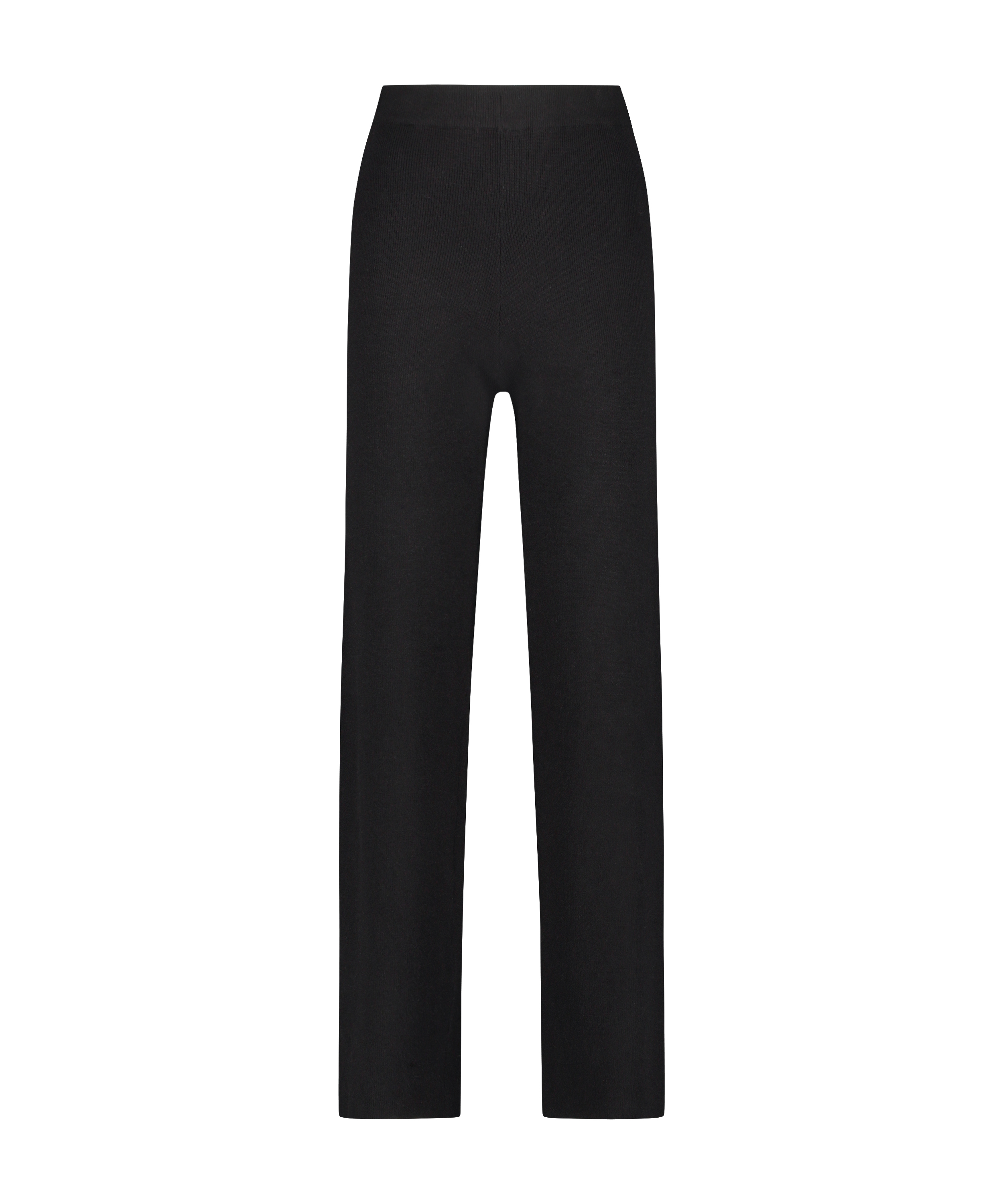 Premium Long Pants Knitted, Black, main