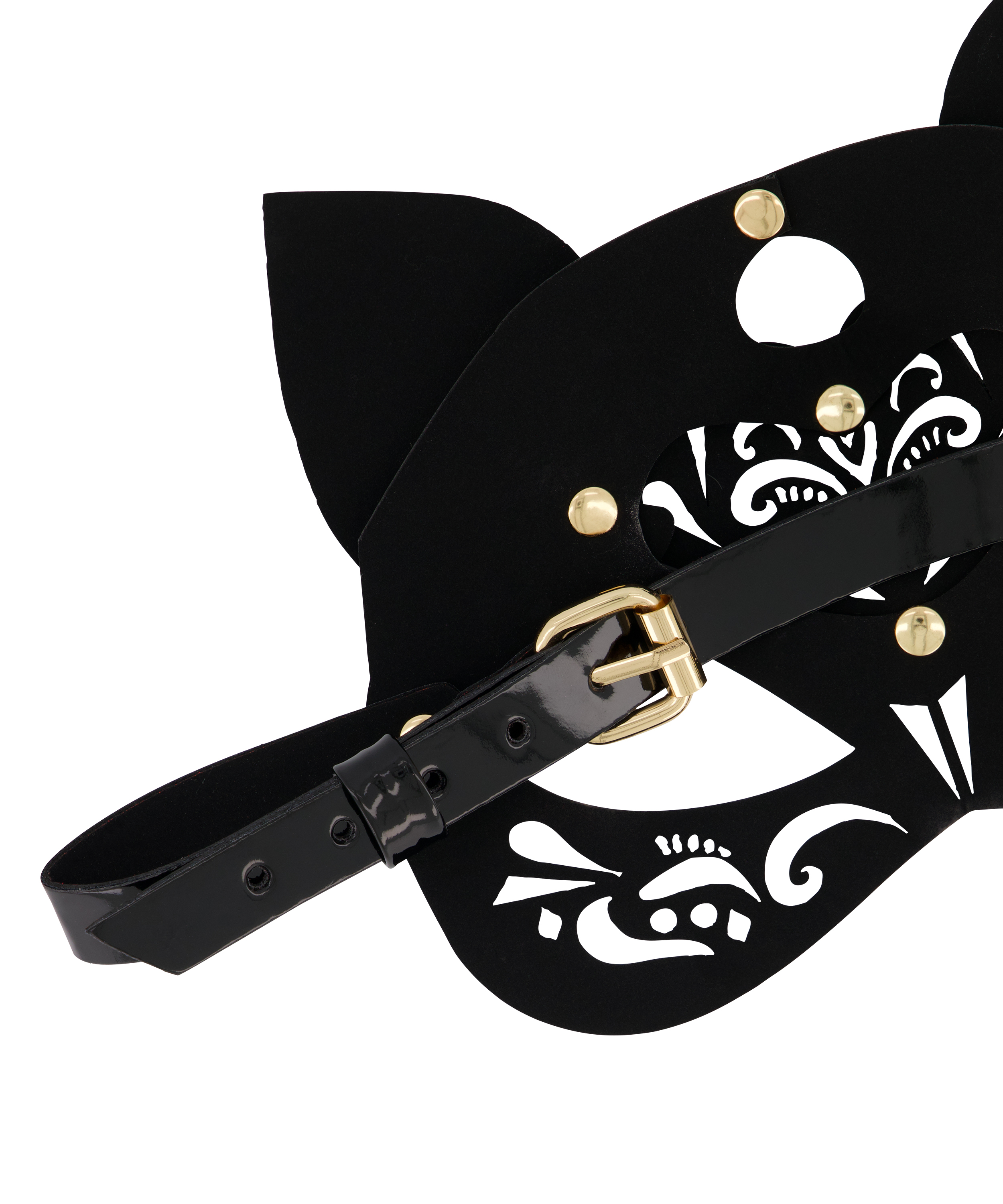 Private Kitten Mask, Black, main