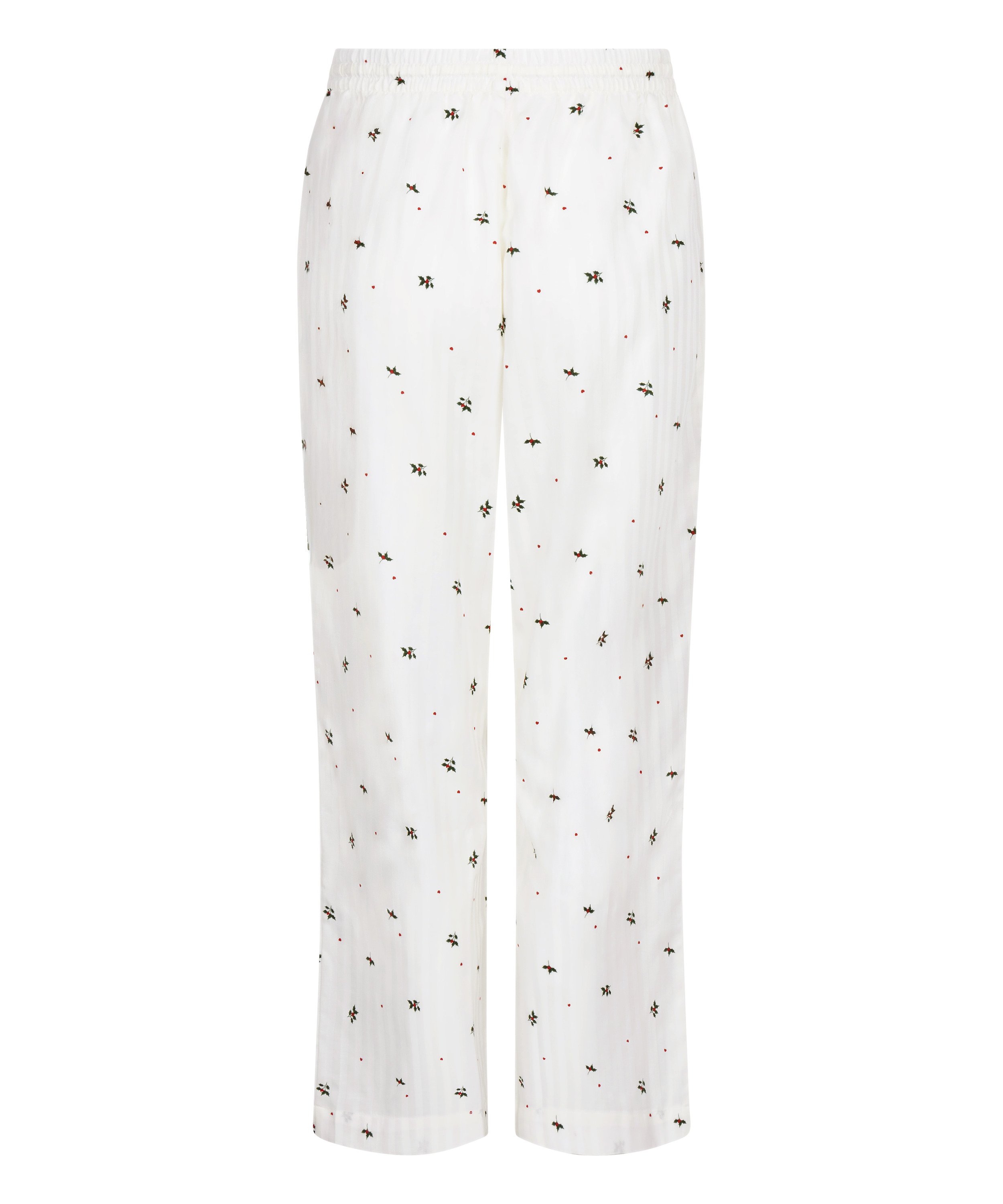 Pyjama Pant Mistletoe, White, main
