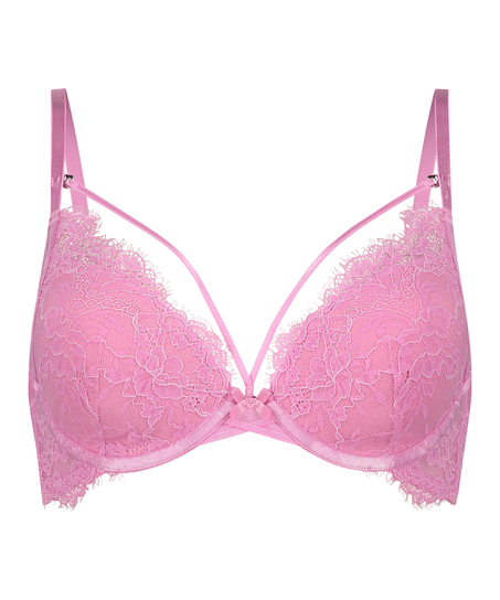 Arabella Padded Underwired Bra, Pink