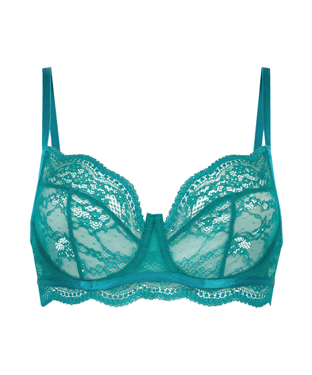 Isabelle Non-Padded Underwired Bra, Blue