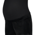 Velours maternity shorts, Black