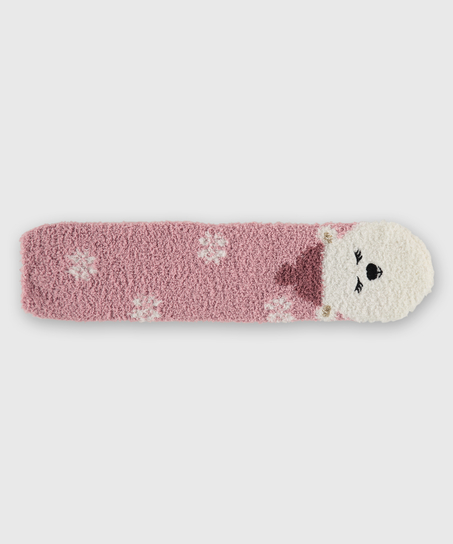 Cosy socks, Pink