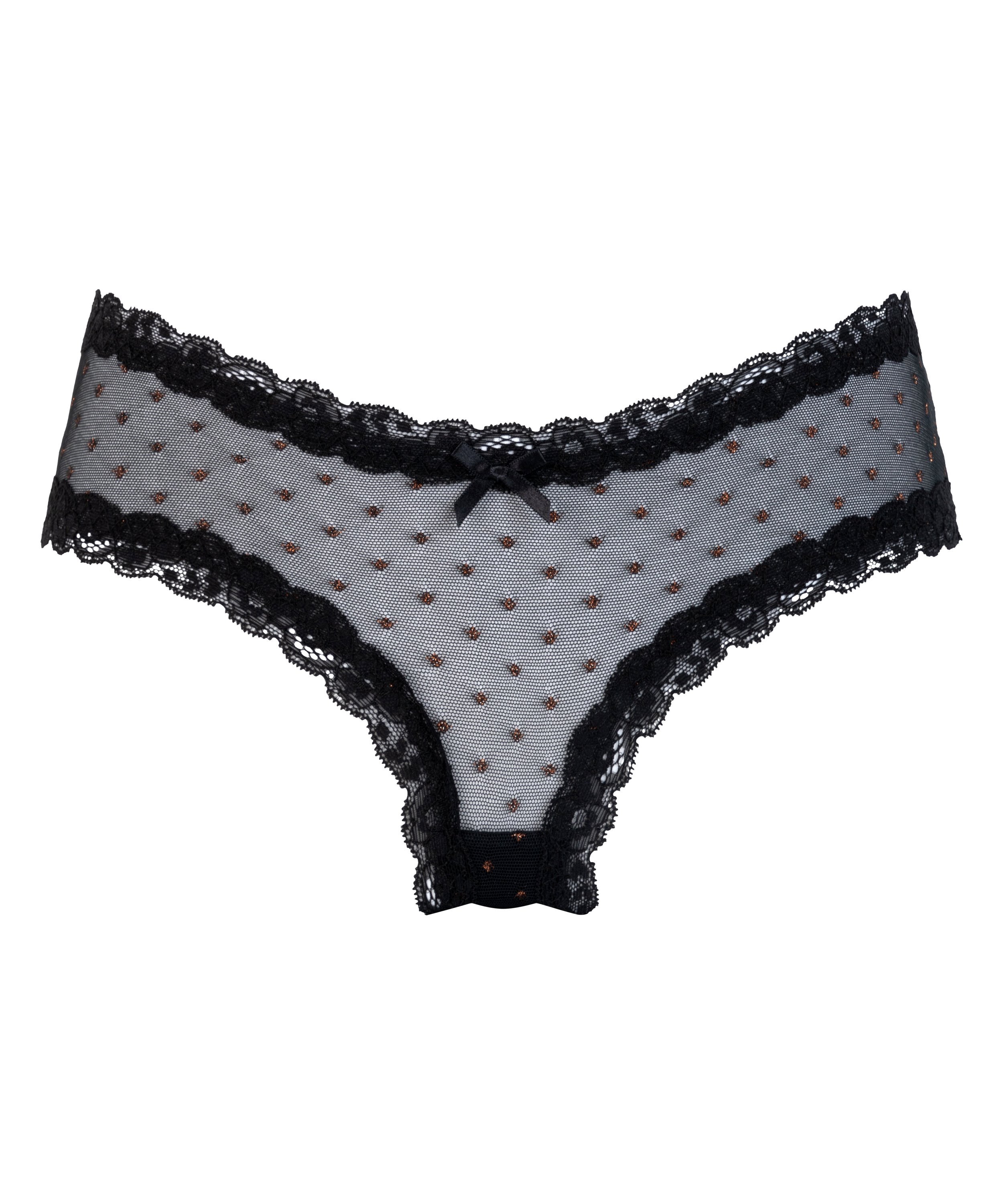 V-shape Mesh Brazilian, Black, main