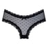 V-shape Mesh Brazilian, Black