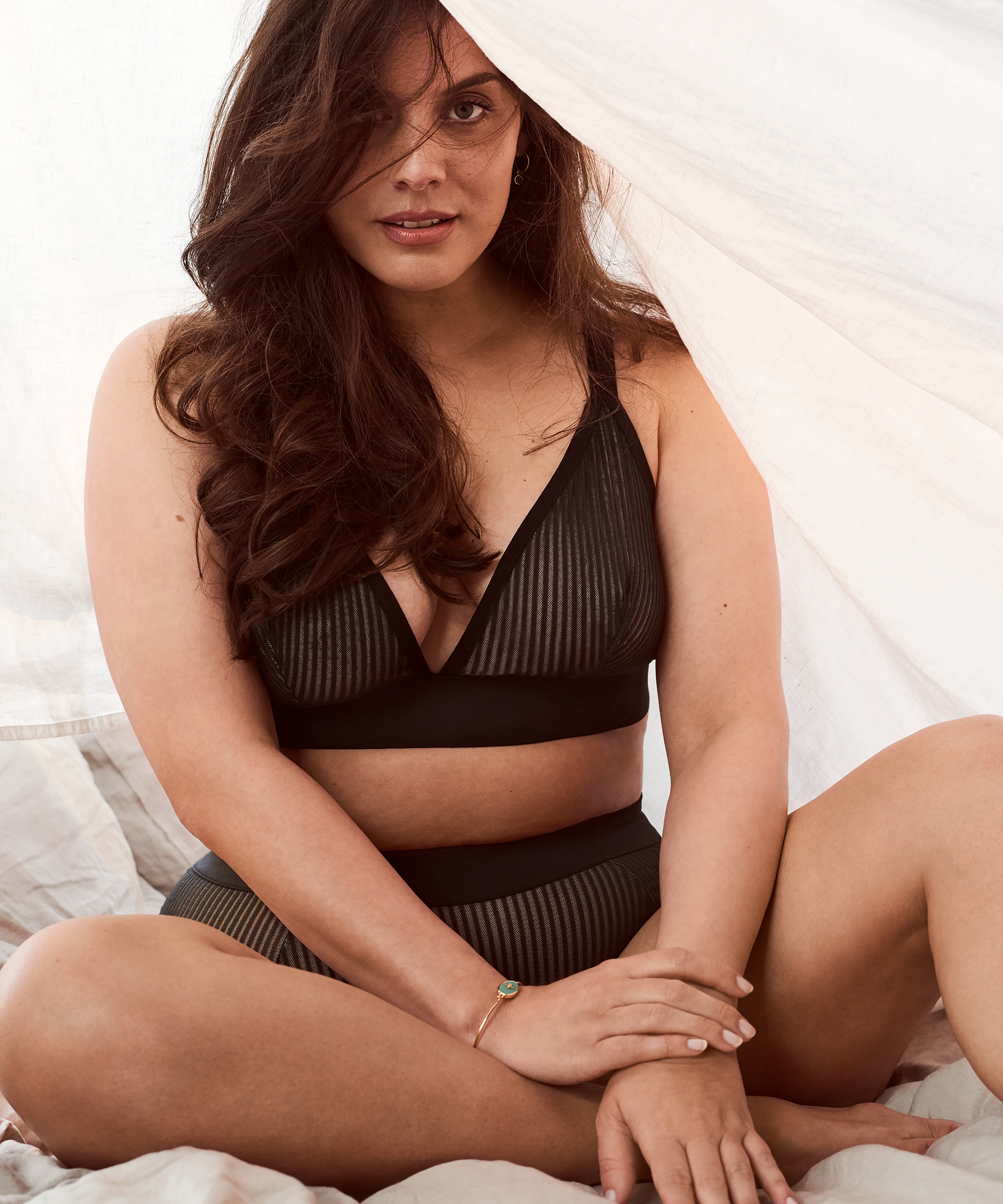 Meryem Bralette I AM Danielle, Black, main