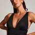 Luxe Shaping Swimsuit, Black