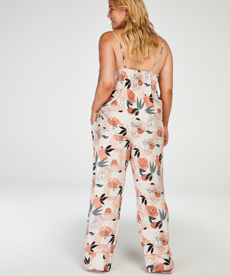 Woven Pyjama Bottoms, Pink