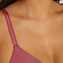 Mona padded non-underwired bra, Pink