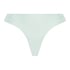 Lace Back Invisible Thong, Green