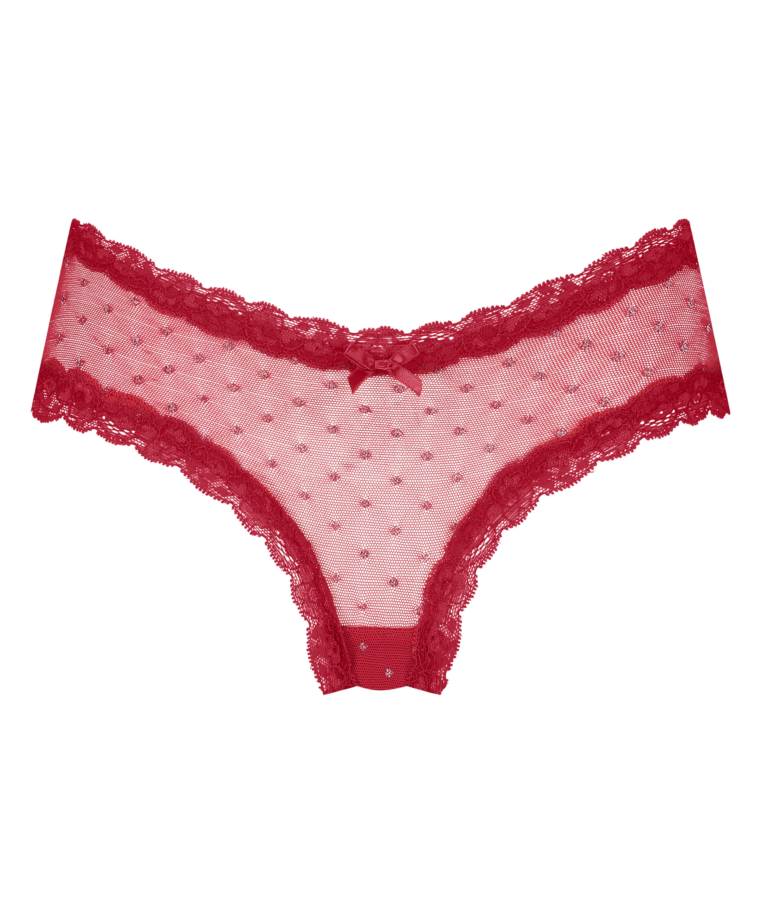 V-shape Mesh Brazilian, Red