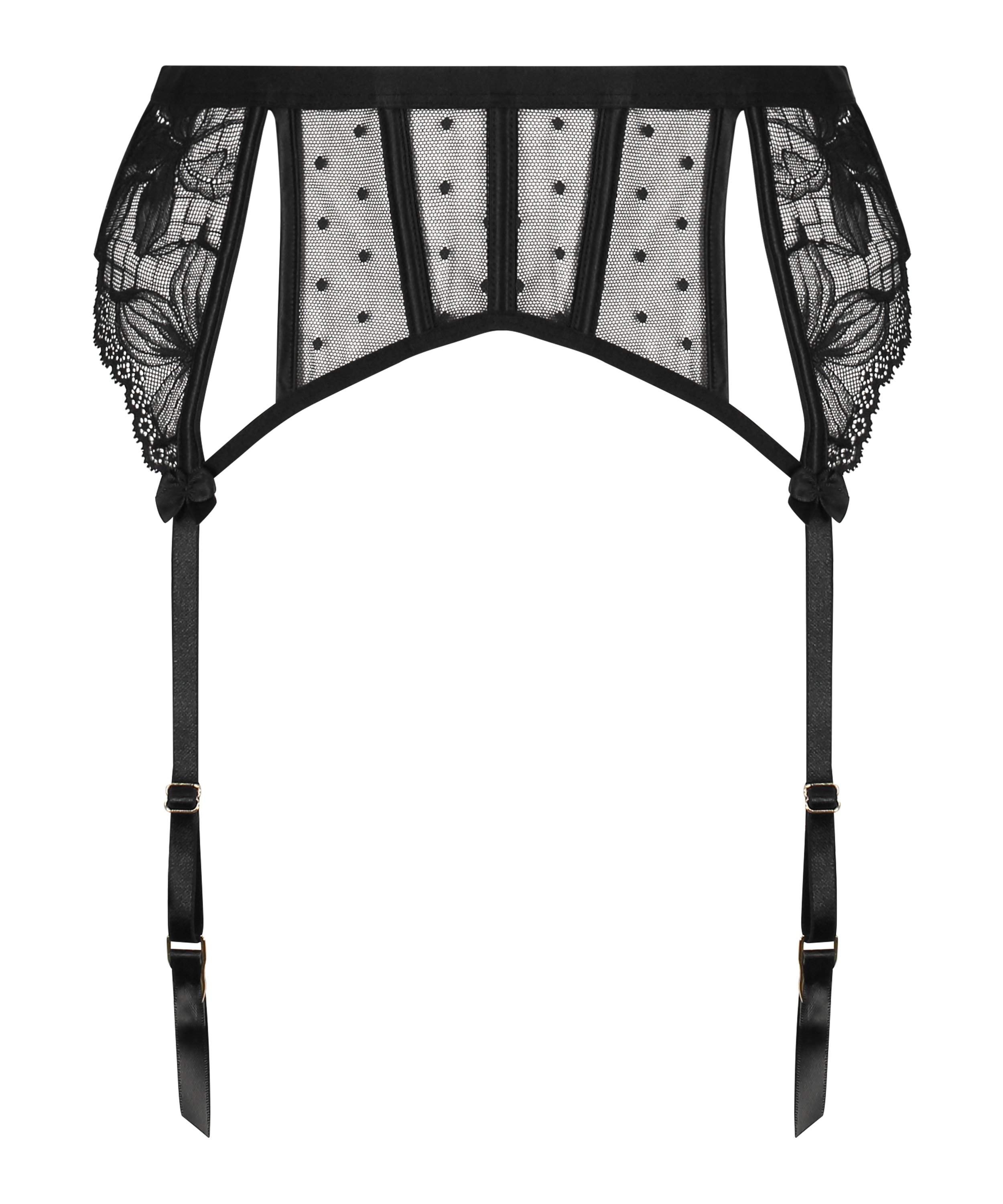 Lulu Suspenders, Black, main